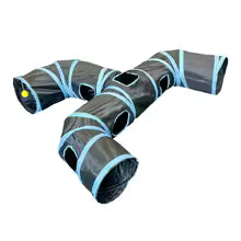 Interactive Cat Tunnel Toy – Collapsible Play Tunnel for Indoor Cats