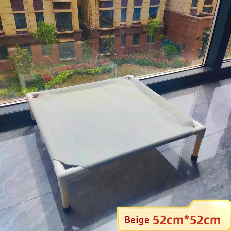 Elevated Dog Camping Bed – Portable Foldable Pet Hammock for Dogs & Cats