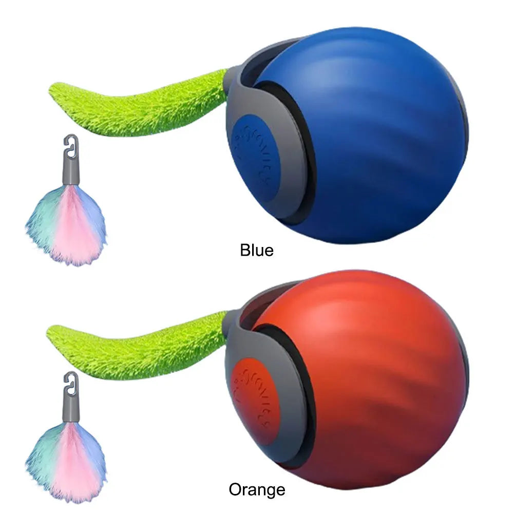 Automatic Interactive Cat Toy Ball – Speedy Tail 2.0 Moving Toy