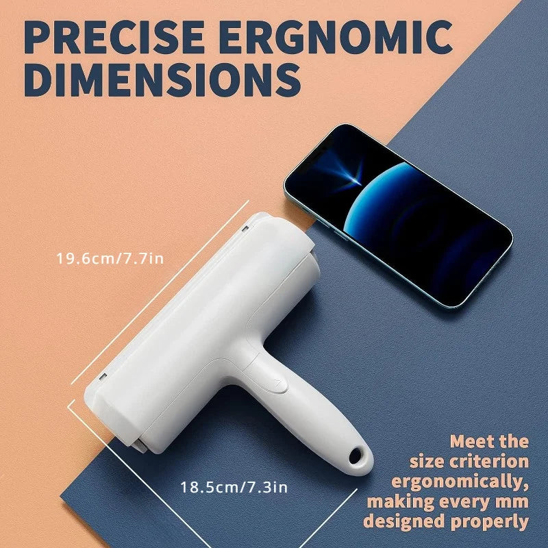 Reusable Pet Hair Remover ā Cat & Dog Hair Roller for Couch, Carpet & Car