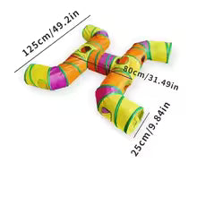 Interactive Cat Tunnel Toy – Collapsible Play Tunnel for Indoor Cats