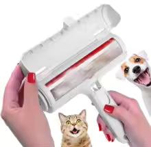 Reusable Pet Hair Remover Roller – Self-Cleaning Dog & Cat Fur Remover