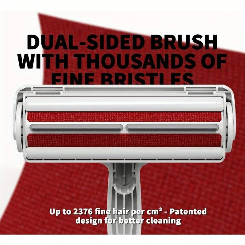 Reusable Pet Hair Remover – Cat & Dog Hair Roller for Couch, Carpet & Car