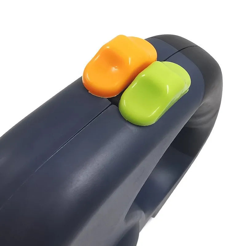 Double Dog Leash with LED Light – Tangle-Free Retractable Leash for Two Dogs