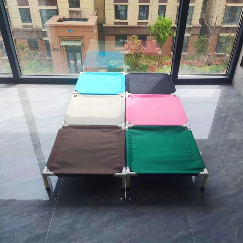 Elevated Dog Camping Bed – Portable Foldable Pet Hammock for Dogs & Cats