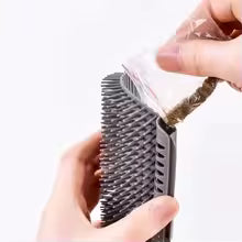 Self-Grooming Cat Corner Brush – Wall-Mounted Massage & Hair Removal Tool