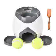 Interactive Dog Ball Launcher – Treat Reward & Slow Feeder Toy for Dogs